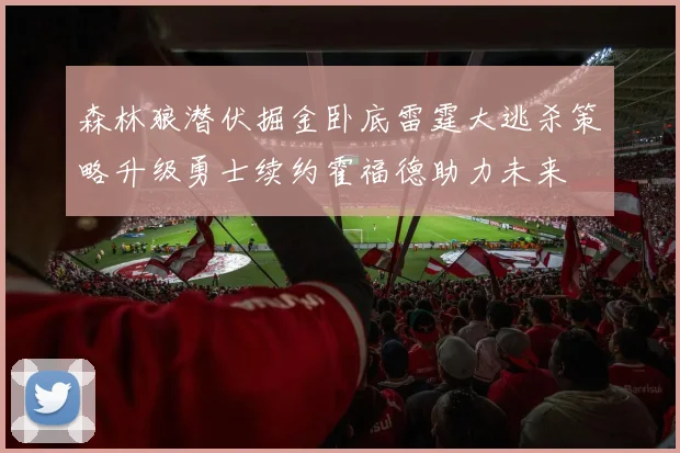 森林狼潜伏掘金卧底雷霆大逃杀策略升级勇士续约霍福德助力未来